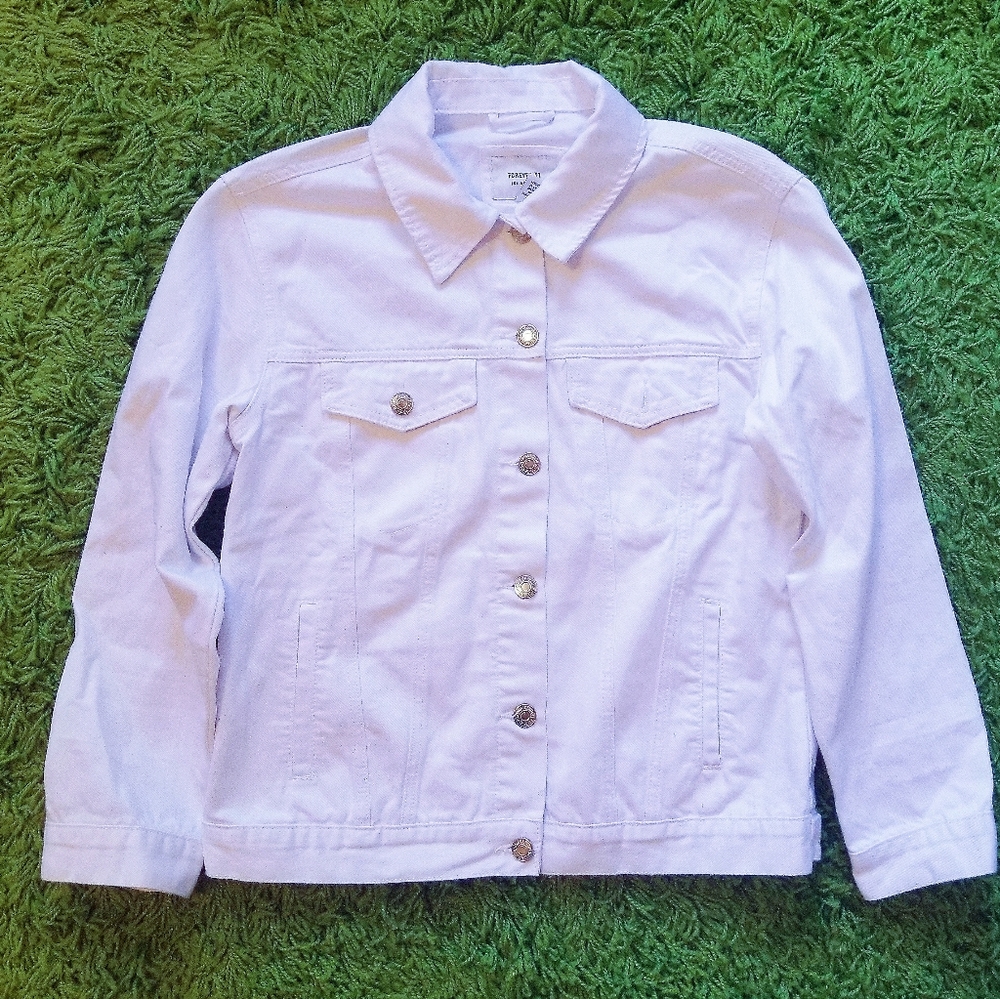 White Jean Jacket